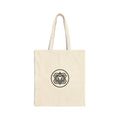 Canvas Tote Bag — Minimal Geometric Logo Eco Shopper