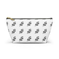 Snake Pattern Accessory Pouch — T‑Bottom Cosmetic Bag