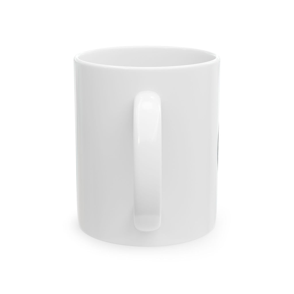 BKBNRK Snake Logo Ceramic Mug — 11oz/15oz Goth Black Graphic Coffee Cup