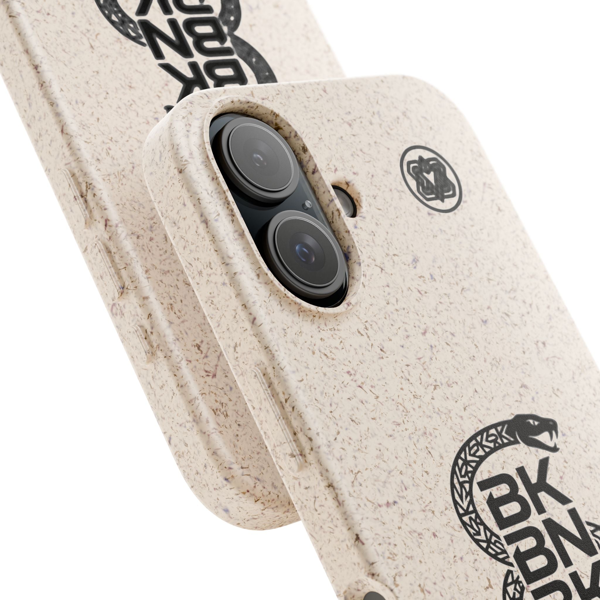 Biodegradable Phone Case — BKBNRK Snake Logo Eco-Friendly Protective Cover