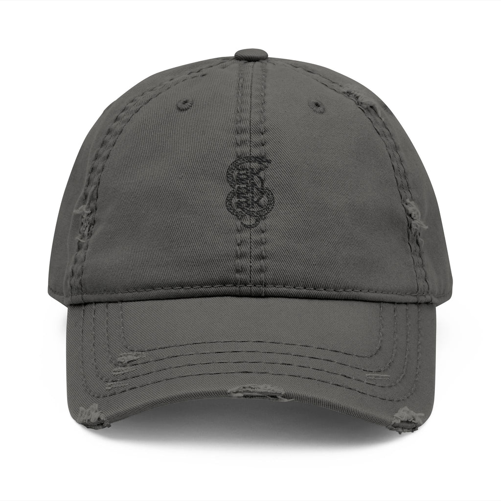 Sombrero desgastado - Gorra con logotipo de parche vintage