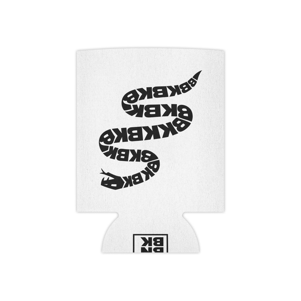 Snake Logo Can Cooler — BKKB Text Pattern Beverage Insulator