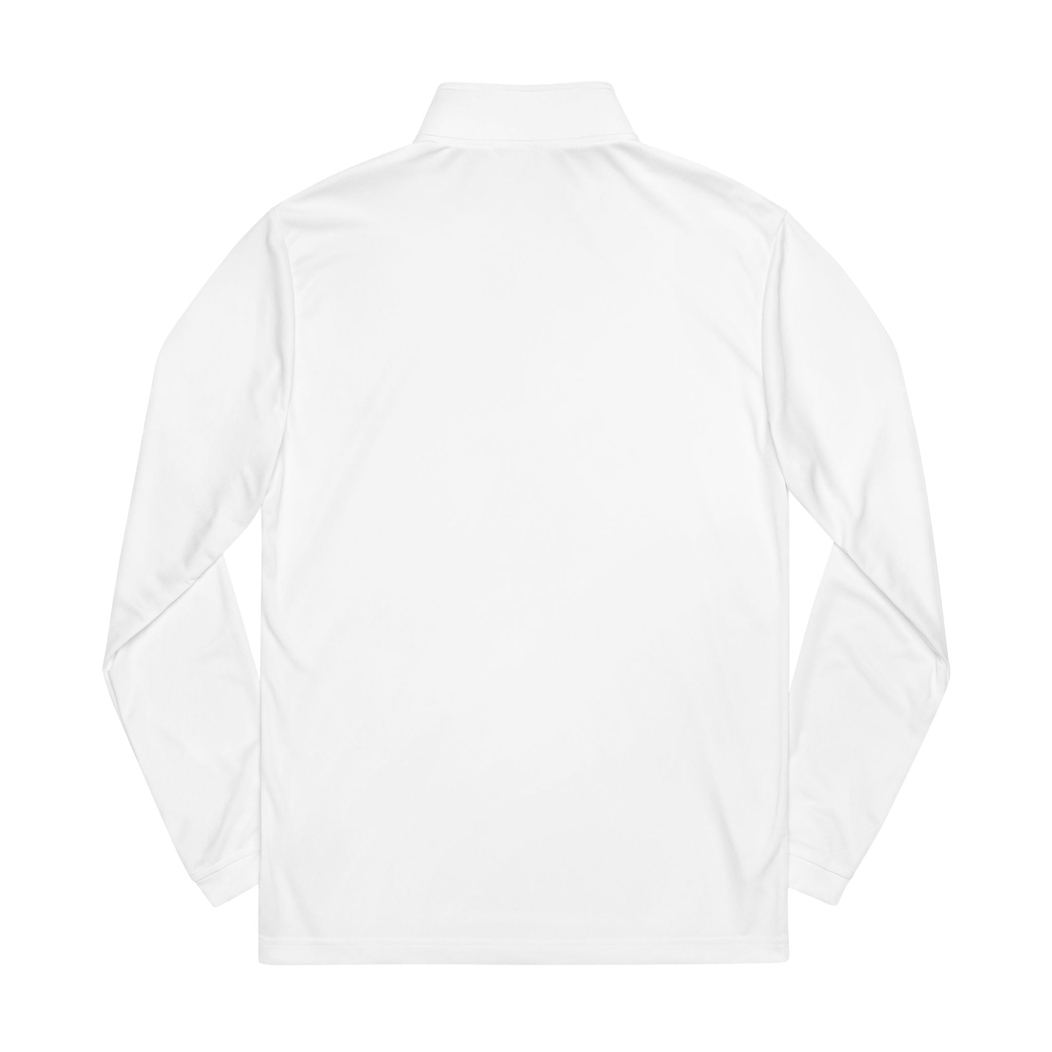Embroidered Monogram Quarter-Zip Pullover