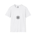 Minimalist Monogram T-Shirt — Small Chest Emblem & Back Initial Logo