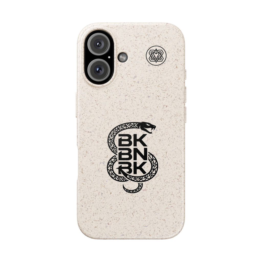 Biodegradable Phone Case — BKBNRK Snake Logo Eco-Friendly Protective Cover