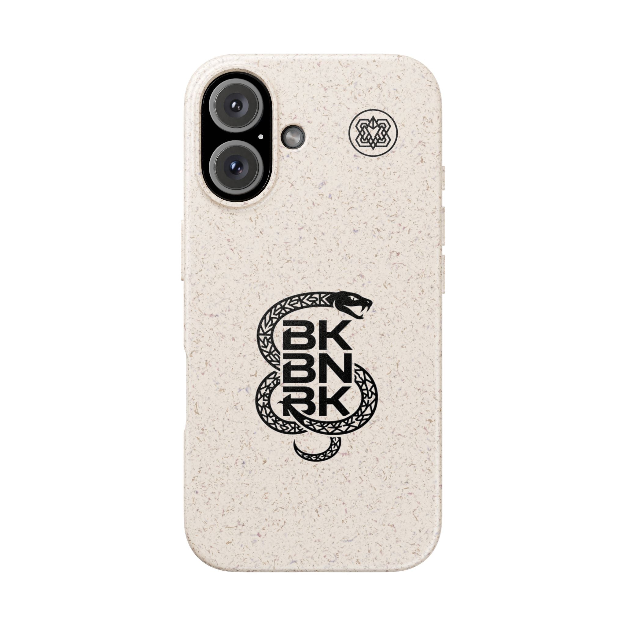 Biodegradable Phone Case — BKBNRK Snake Logo Eco-Friendly Protective Cover