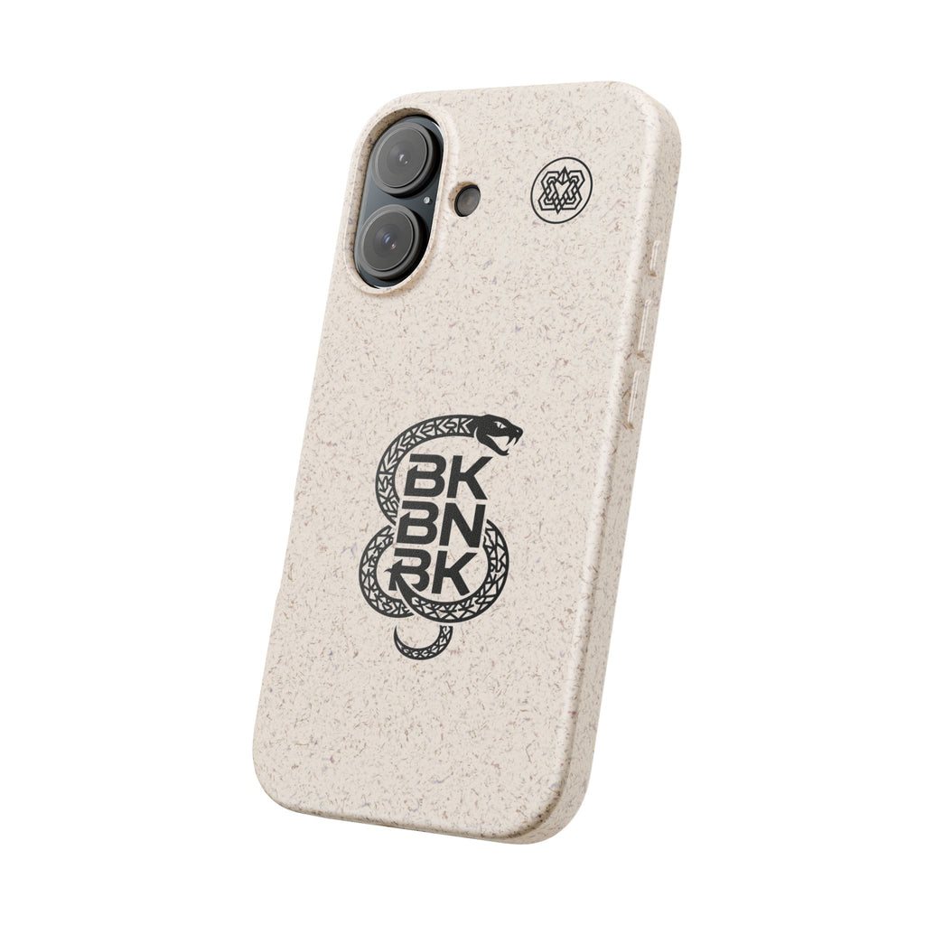 Biodegradable Phone Case — BKBNRK Snake Logo Eco-Friendly Protective Cover